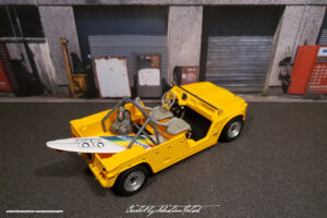 Citroen Méhari Beach Rod Scale Model by Sebastian Motsch