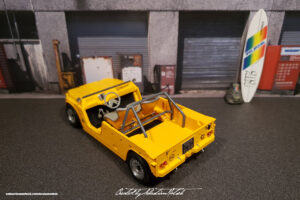 Citroen Méhari Beach Rod Scale Model by Sebastian Motsch