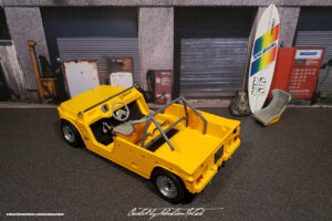 Citroen Méhari Beach Rod Scale Model by Sebastian Motsch