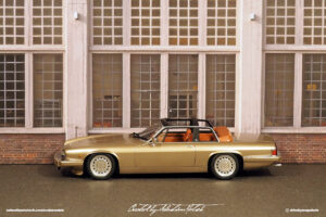 Jaguar XJS-C Scale Model by Sebastian Motsch