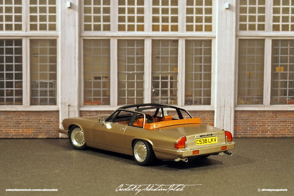 Jaguar XJS-C Scale Model by Sebastian Motsch