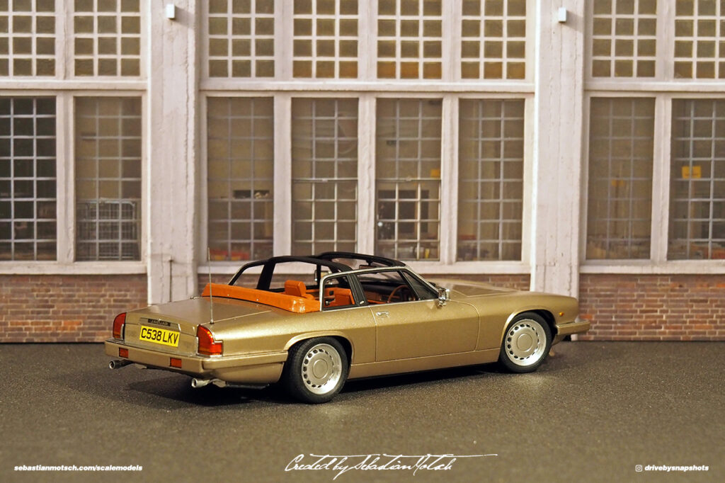 Jaguar XJS-C Scale Model by Sebastian Motsch