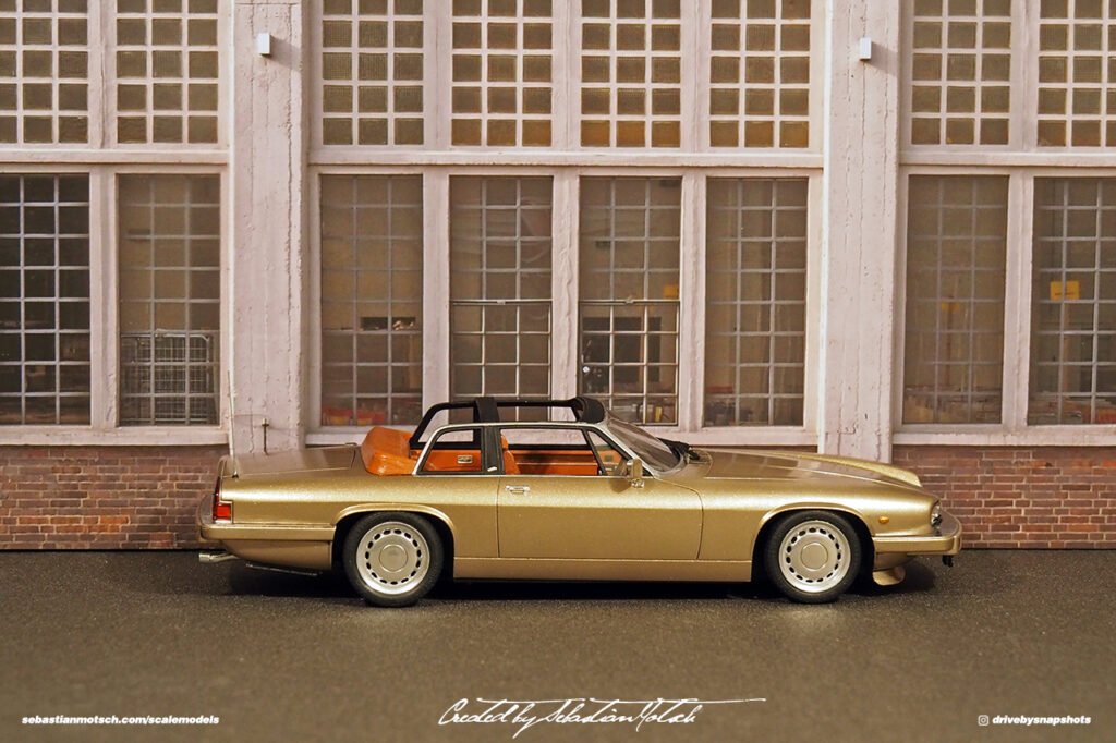 Jaguar XJS-C Scale Model by Sebastian Motsch