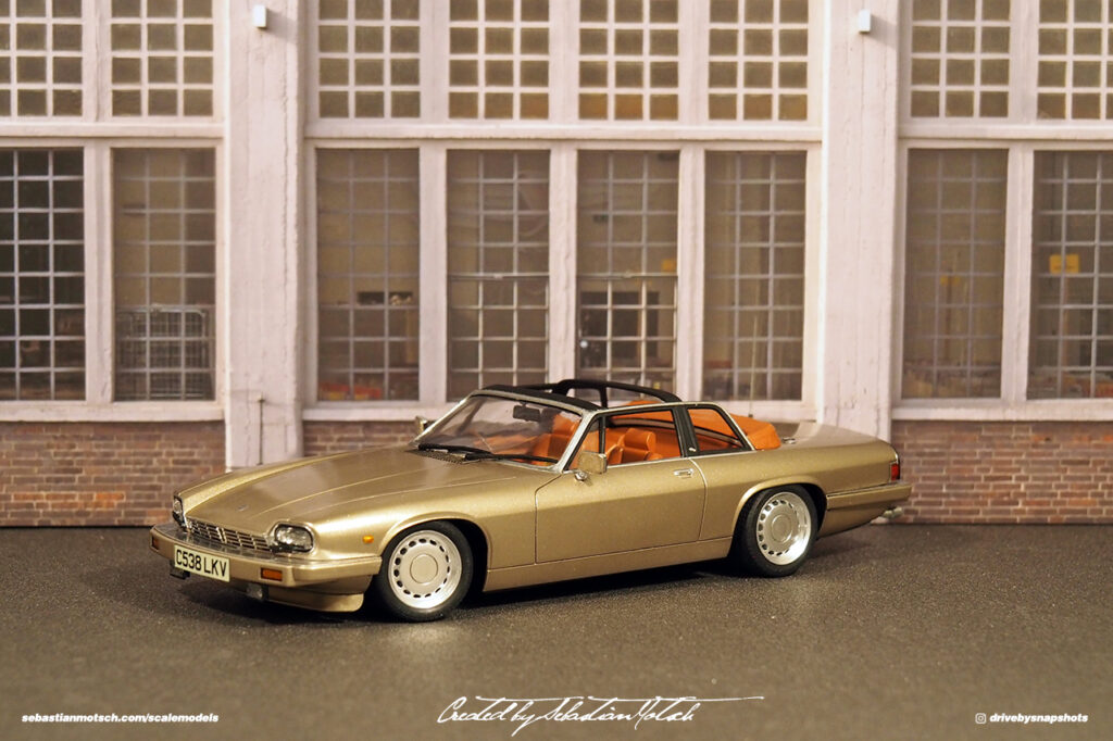 Jaguar XJS-C Scale Model by Sebastian Motsch