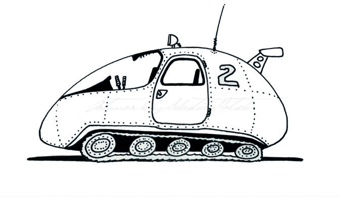 Monster Trucks Coloring Book Easter Egg 02 Artwork by Sebastian Motsch