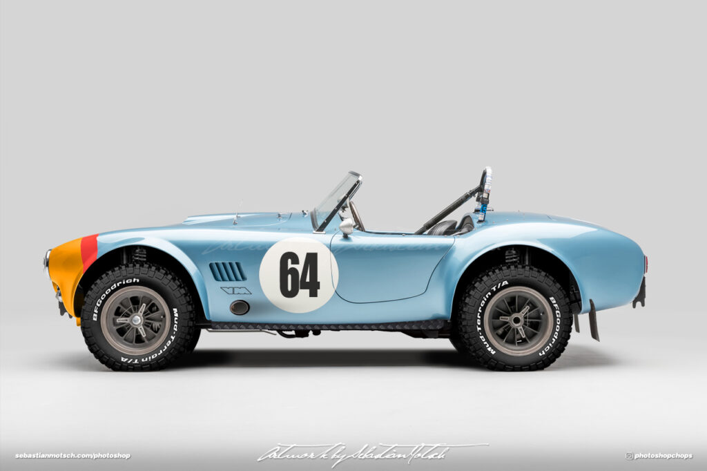 Shelby Cobra 289 FIA Competition Roadster Artwork by Sebastian Motsch