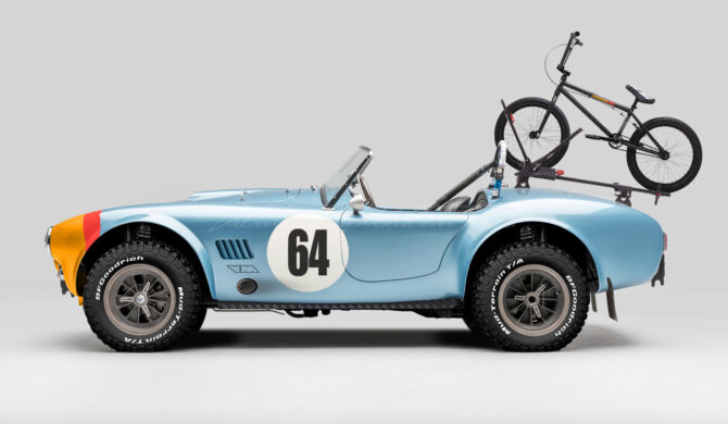 Shelby Cobra 289 FIA Competition Roadster BMX Artwork by Sebastian Motsch