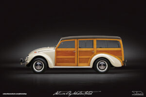 Volkswagen Beetle Woody Photoshop by Sebastian Motsch