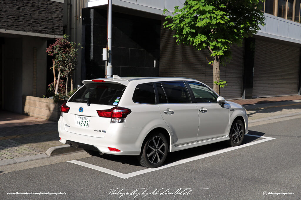 Japan Tokyo Toyota Corolla Fielder Hybrid by Sebastian Motsch