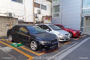 Japan Tokyo Asakusabashi Mitsubishi Lancer Evo VII by Sebastian Motsch