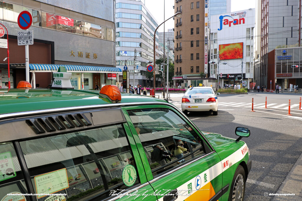 Japan Tokyo Gotanda JDM Taxi Details by Sebastian Motsch