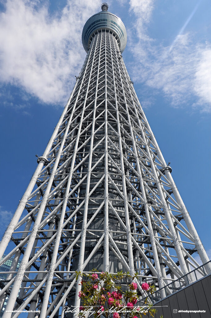 Japan Tokyo Sky Tree close-up by Sebastian Motsch