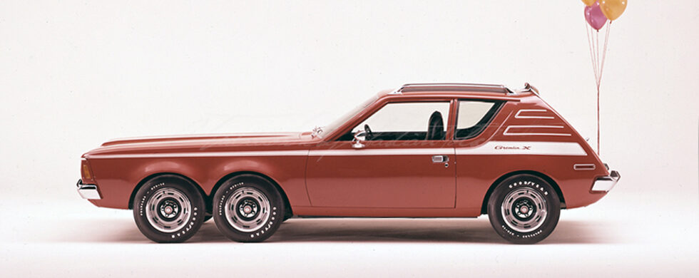 AMC Gremlin X 6-Wheeler Photoshop by Sebastian Motsch