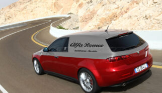 Alfa Romeo 159 ti Furgone Servizio Photoshop by Sebastian Motsch