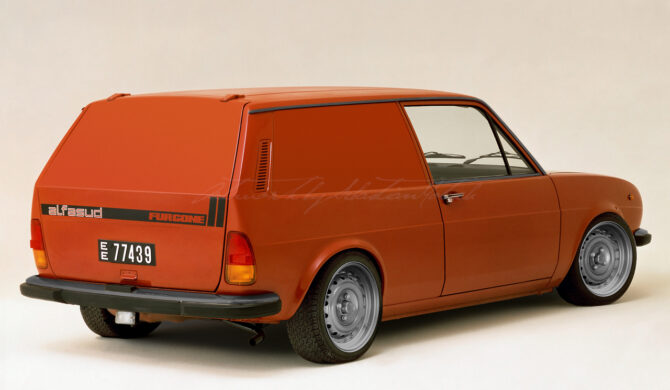 Alfa Romeo Alfasud Giardinetta Furgone Photoshop by Sebastian Motsch