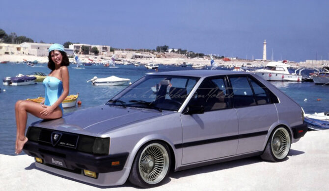 Alfa Romeo Arna Photoshop by Sebastian Motsch