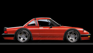 Alfa Romeo Spider Quadrifoglio Verde Photoshop by Sebastian Motsch