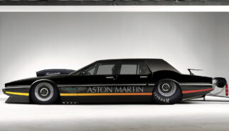 Aston Martin Lagonda Dragster Photoshop by Sebastian Motsch