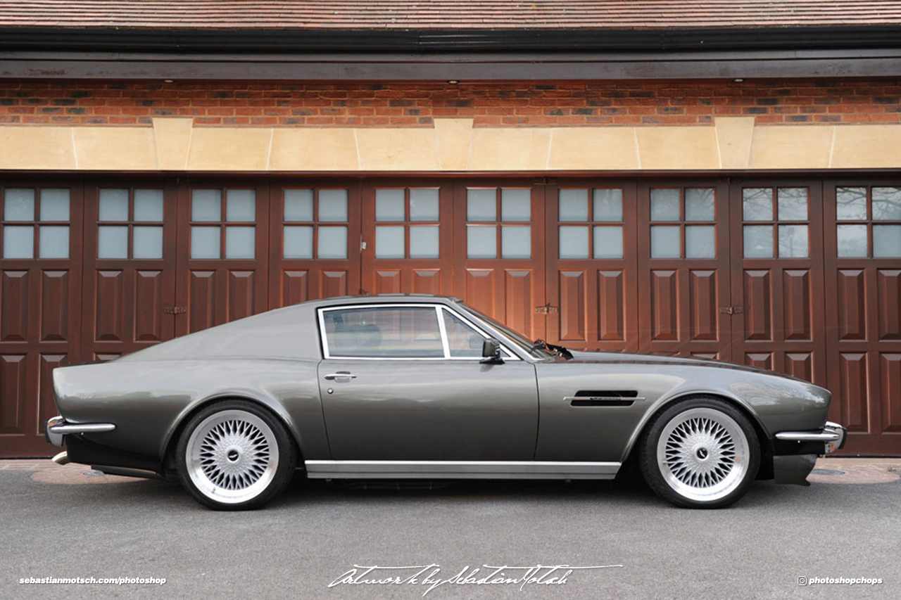 Aston Martin V8 Vantage Low Drag Coupé Photoshop by Sebastian Motsch