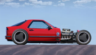 SAAB 9000 CSE Hot Rod Concept Photoshop by Sebastian Motsch
