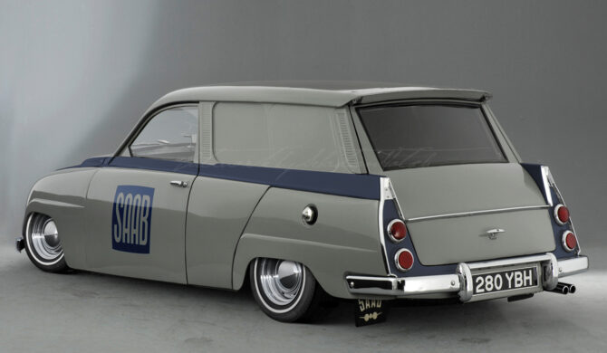 SAAB 95 Van Photoshop by Sebastian Motsch