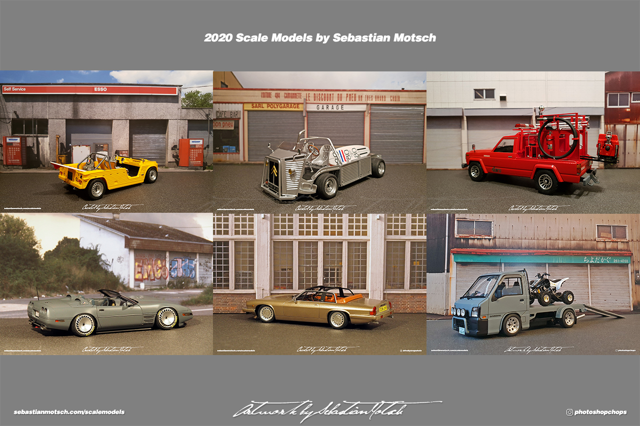 2020 Scale Models by Sebastian Motsch