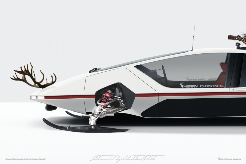 Ferrari 512 S Modulo BEV Santas Christmas Ride by Sebastian Motsch I