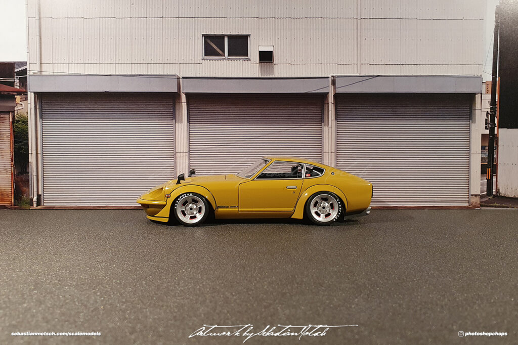 Aoshima Datsun 240Z Built by Sebastian Motsch