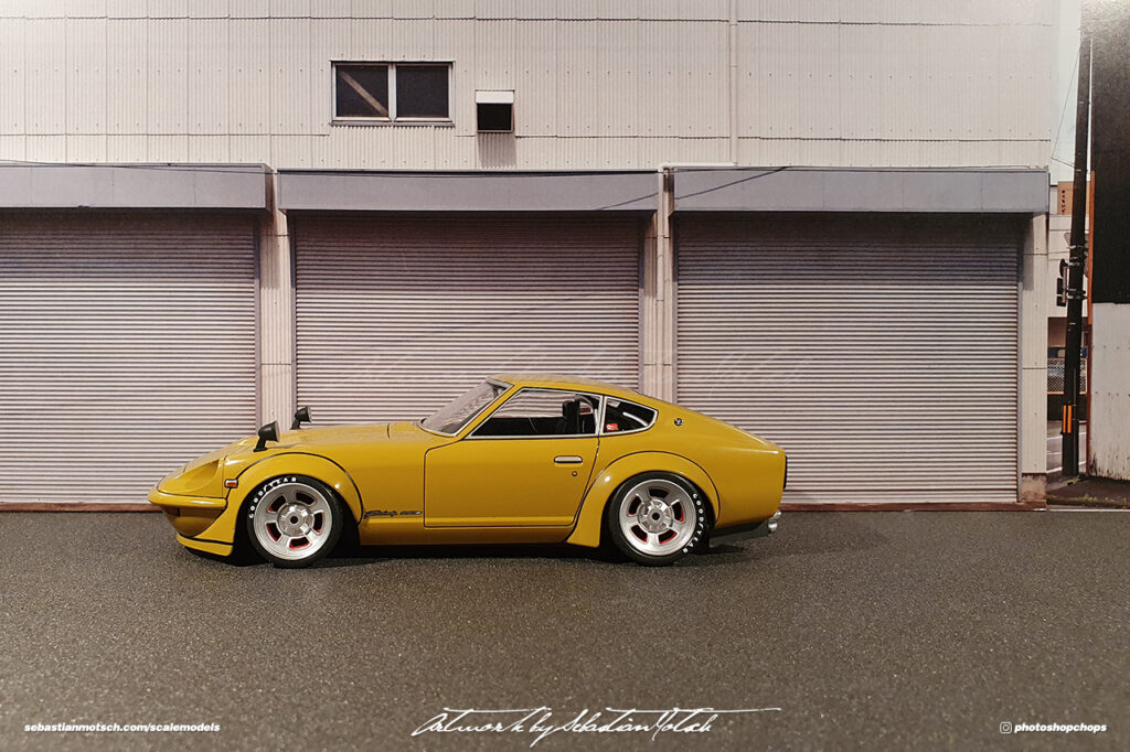 Aoshima Datsun 240Z Built by Sebastian Motsch