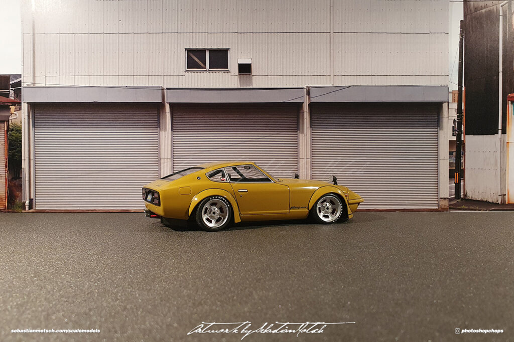 Aoshima Datsun 240Z Built by Sebastian Motsch