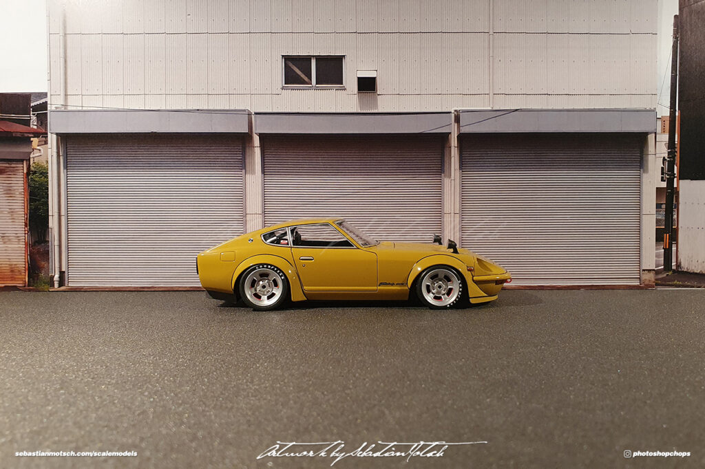 Aoshima Datsun 240Z Built by Sebastian Motsch