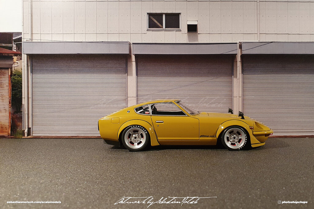 Aoshima Datsun 240Z Built by Sebastian Motsch