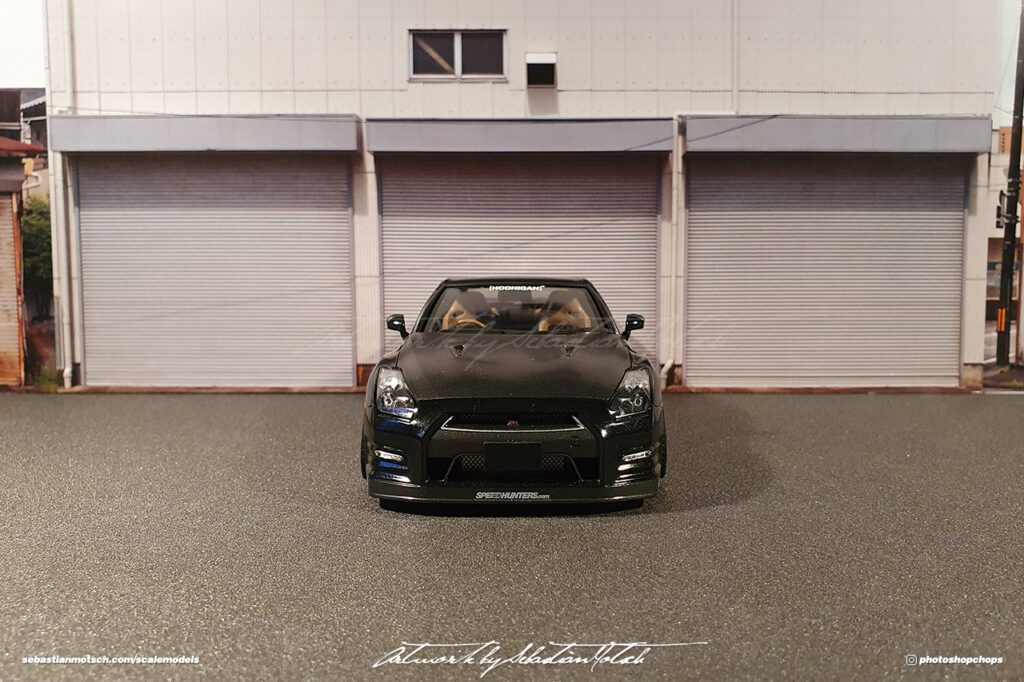 Aoshima Nissan GT-R35 STR Built by Sebastian Motsch