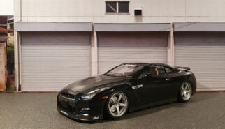 Aoshima Nissan GT-R35 STR Built by Sebastian Motsch