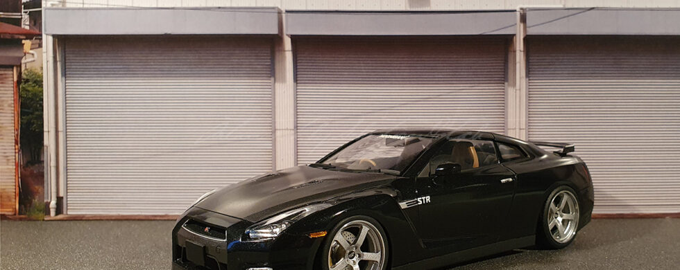 Aoshima Nissan GT-R35 STR Built by Sebastian Motsch