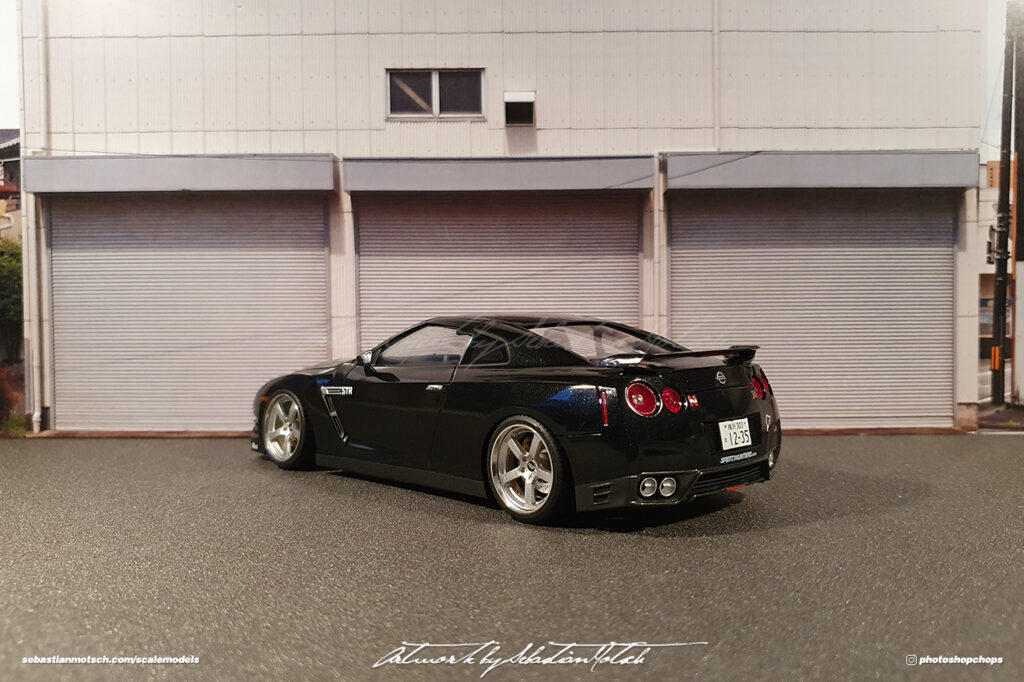 Aoshima Nissan GT-R35 STR Built by Sebastian Motsch