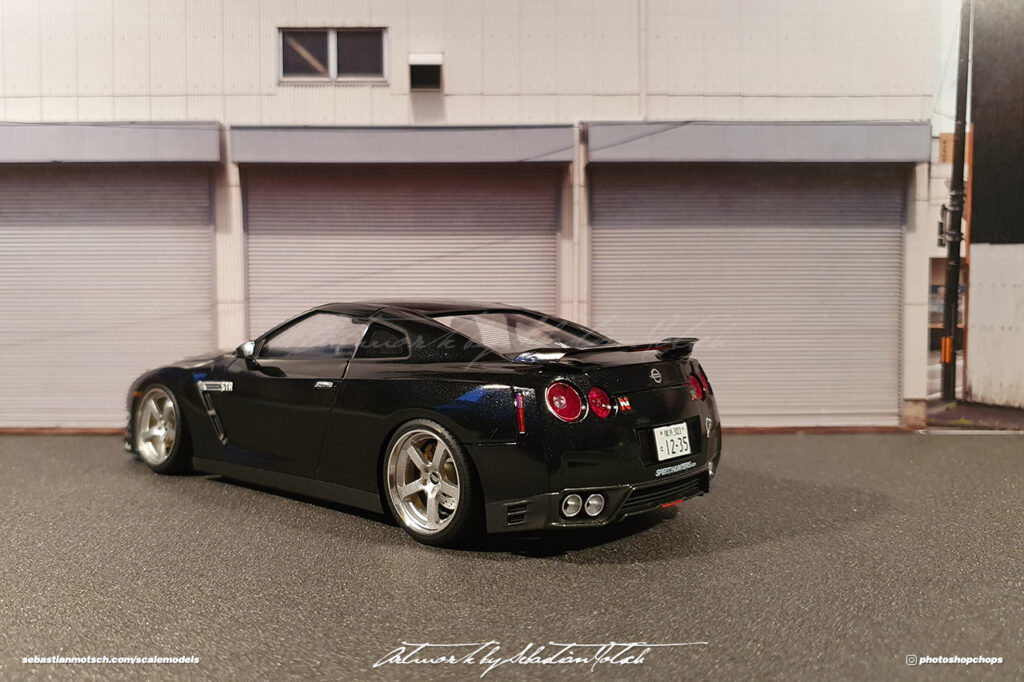 Aoshima Nissan GT-R35 STR Built by Sebastian Motsch