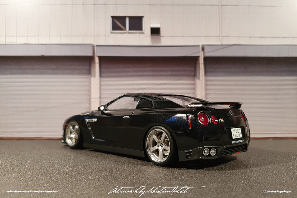 Aoshima Nissan GT-R35 STR Built by Sebastian Motsch