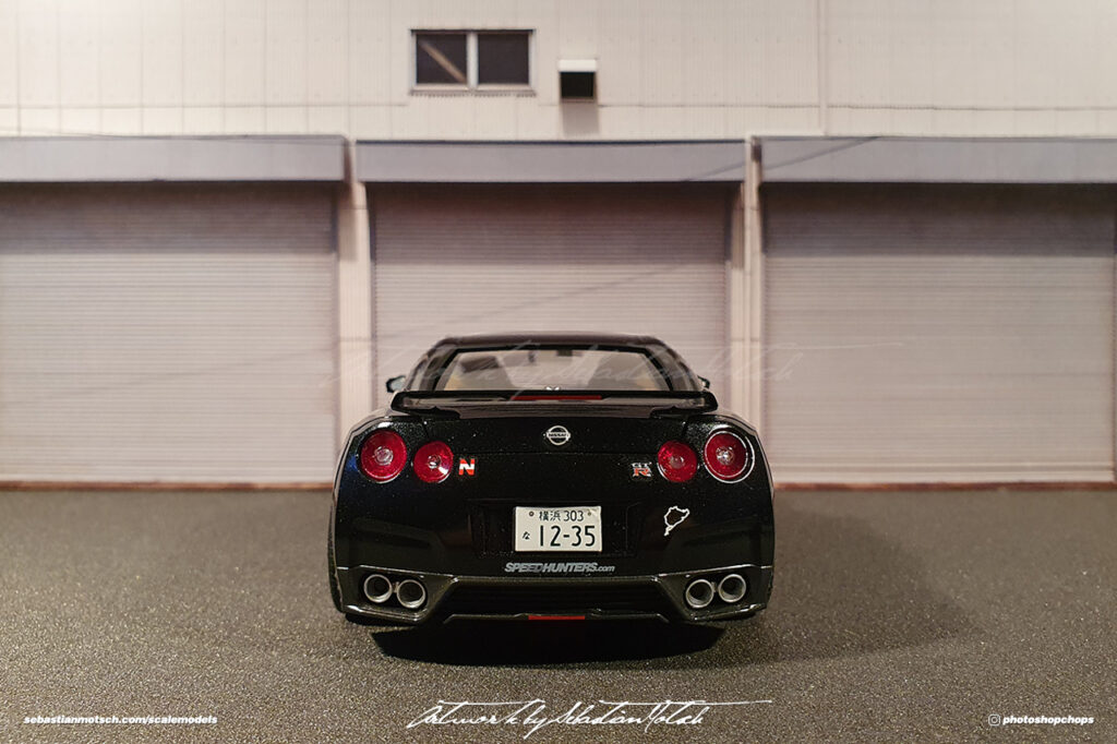 Aoshima Nissan GT-R35 STR Built by Sebastian Motsch