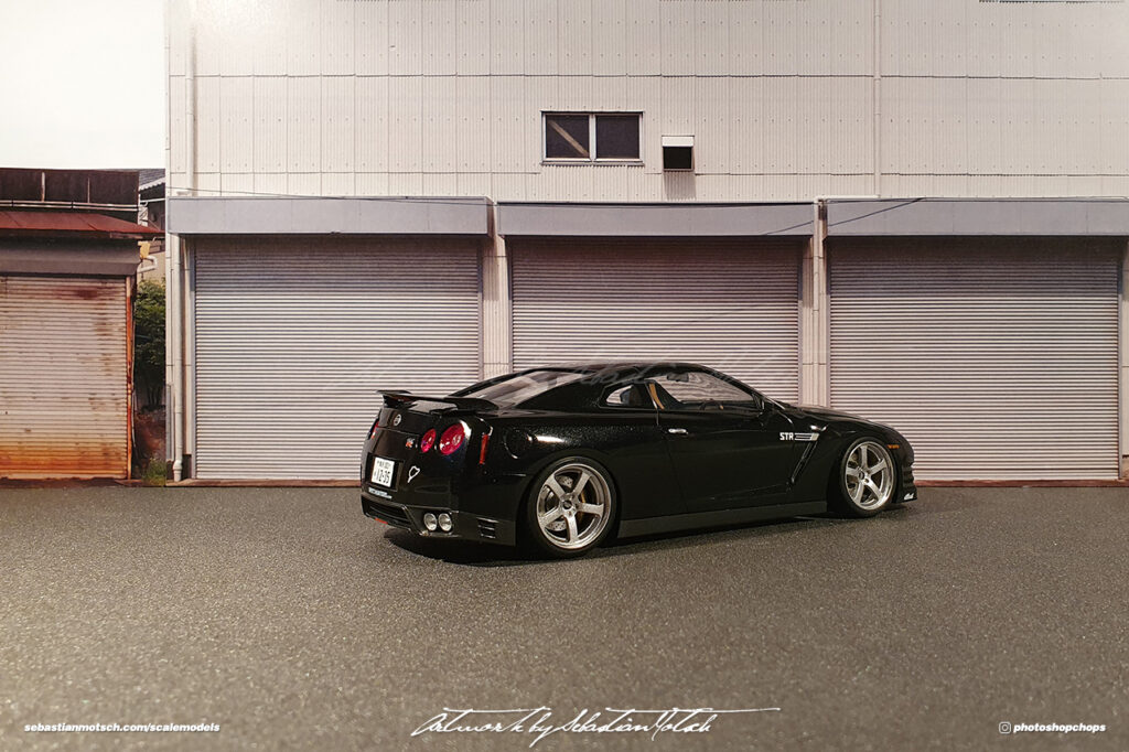 Aoshima Nissan GT-R35 STR Built by Sebastian Motsch