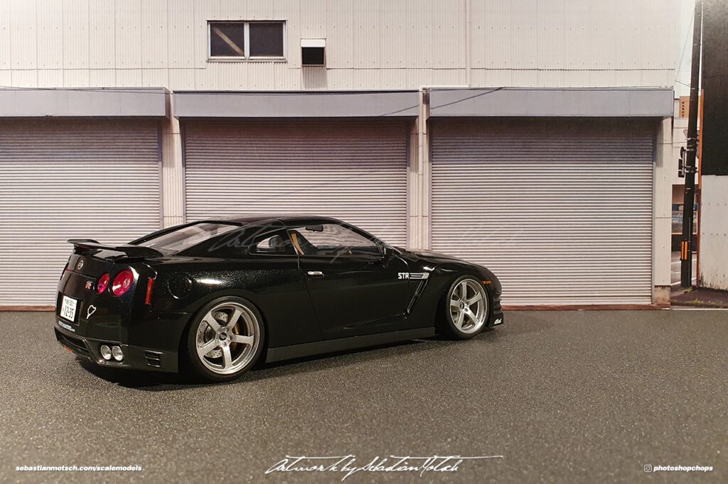 Aoshima Nissan GT-R35 STR Built by Sebastian Motsch