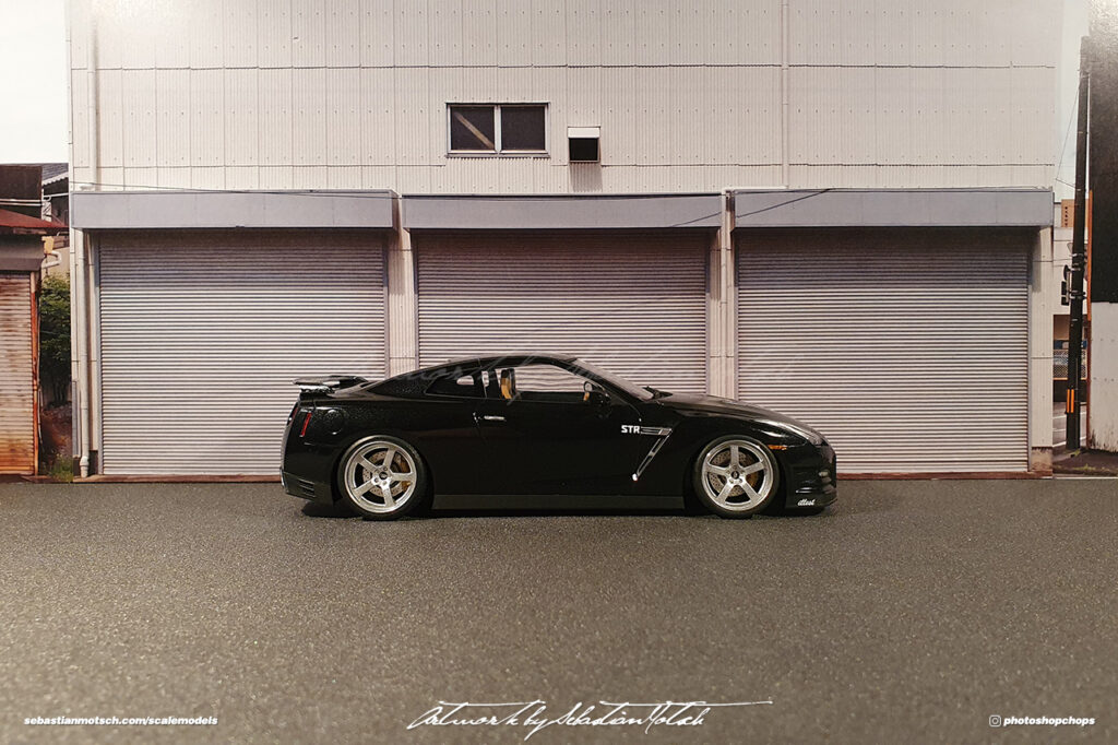 Aoshima Nissan GT-R35 STR Built by Sebastian Motsch