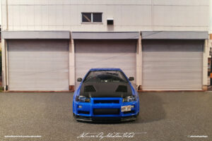 Aoshima Nissan Skyline GT-R34 Built by Sebastian Motsch