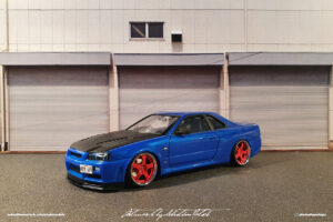 Aoshima Nissan Skyline GT-R34 Built by Sebastian Motsch