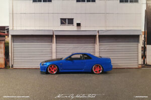 Aoshima Nissan Skyline GT-R34 Built by Sebastian Motsch