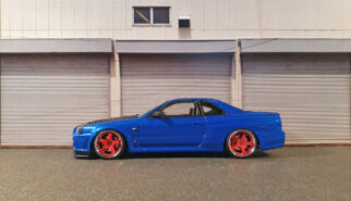 Aoshima Nissan Skyline GT-R34 Built by Sebastian Motsch