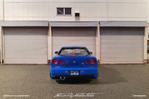 Aoshima Nissan Skyline GT-R34 Built by Sebastian Motsch