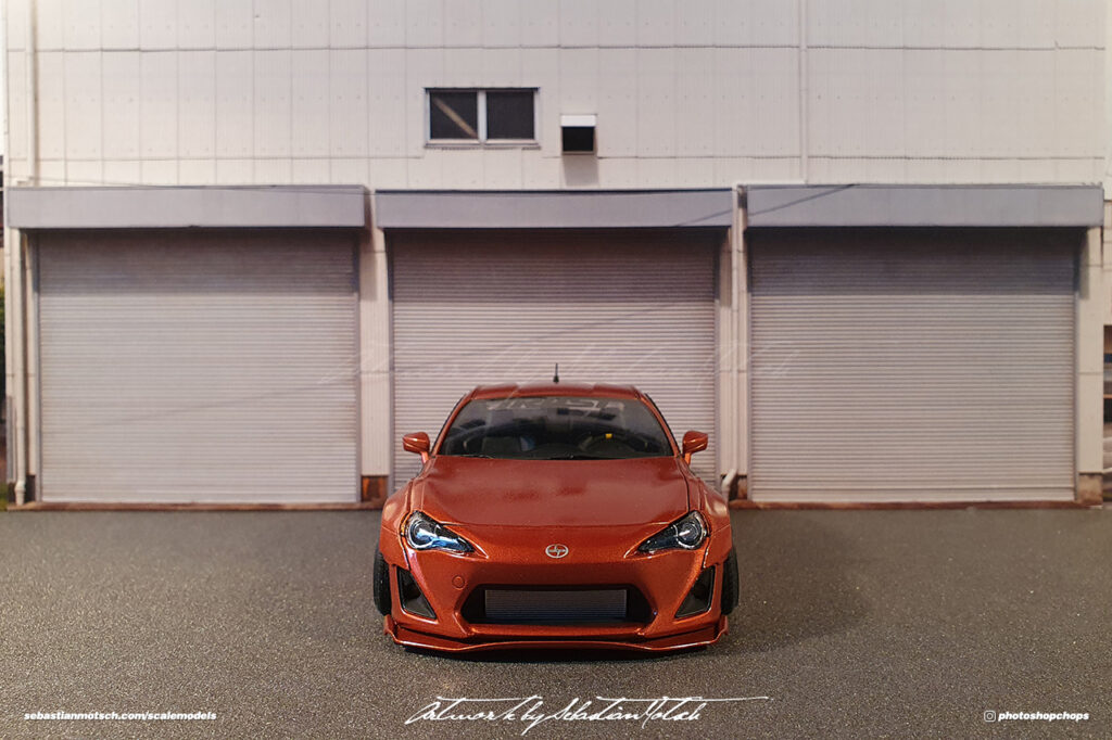 Aoshima Toyota GT86 RocketBunny V1 Built by Sebastian Motsch