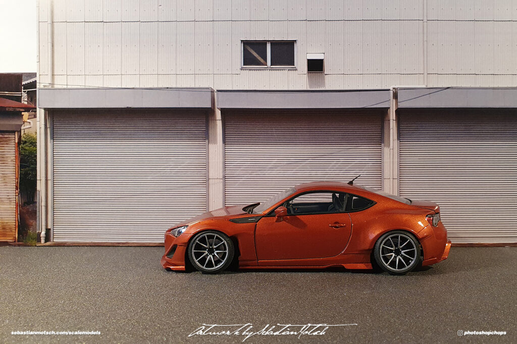 Aoshima Toyota GT86 RocketBunny V1 Built by Sebastian Motsch