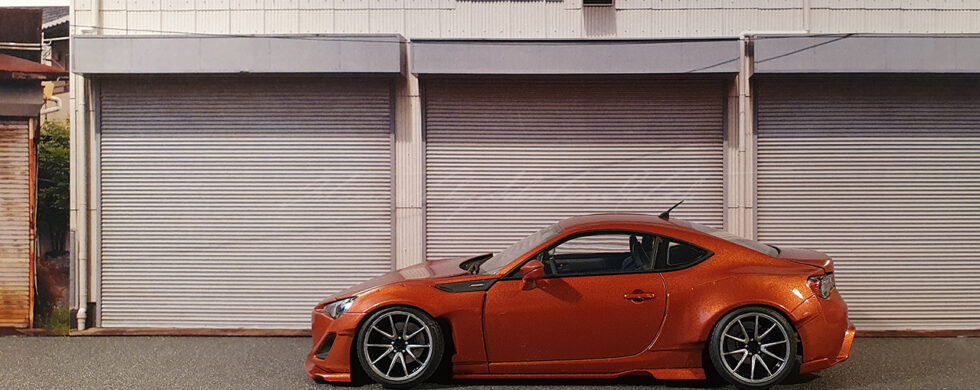 Aoshima Toyota GT86 RocketBunny V1 Built by Sebastian Motsch